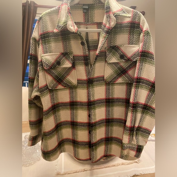 Target Tops - WILD FABLE, Sz S Flannel Thick Jacket! Very Good condition